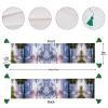 Grand Teton National Park Print Table Runner, Linen Christmas Table Runner, Halloween Tablecloth for Kitchen and Dining Room Decor, One Size view 4