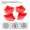 UPQRSG 4-in-1 Silicone Slow Cooker Liner for 6-Liter Pots, Red view 4
