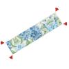 Hydrangea Watercolor Print Linen Table Runner, Christmas & Halloween Tablecloth, One Size view 2