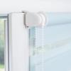 Clamp-Fit Dual Roller Blind, No-Drill Installation, 60 x 210 cm, Pastel Blue view 4