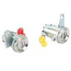 Door Lock Cylinder Set for Driver and Passenger Sides with Key 69051 12340, Replacement for 1993–1997, Door Lock Cylinder 69052?12370 view 4