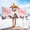 ESASAM Butterfly Pink Quick-Dry Towel view 1