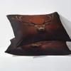 GEDAEUBA Winter Bedding Set 200 x 220 cm, Deer Forest Animals, Reversible Microfiber view 3