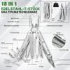 SHALL 18-in-1 Multitool Pliers with Screwdriver Bits and Universal Socket view 2