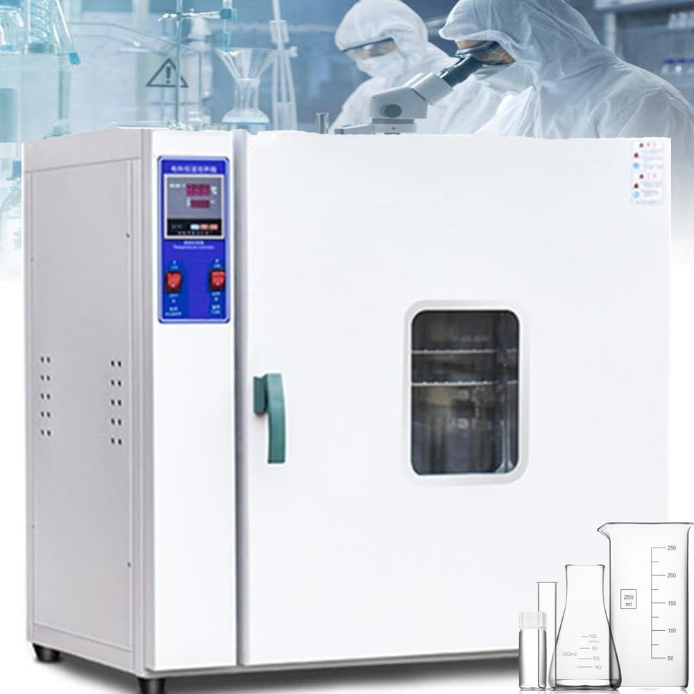 Constant-Temperature Shock Drying Oven for Laboratory/Industrial Use, 136 L, Forced-Air Convection