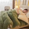 UE-MAOLU Winter Comforter, Warm Quilted Lamb-Cashmere Blanket, Color C, 150 x 200 cm, 4 kg view 2