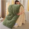 UE-MAOLU Winter Comforter, Warm Quilted Lamb-Cashmere Blanket, Color C, 150 x 200 cm, 4 kg view 3