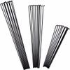 KTKEET 13G E-Bike Spokes, 2.3 mm Hardened Steel, 65–305 mm, Black/Silver, J-Bend with Nipples view 2