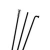 KTKEET 13G E-Bike Spokes, 2.3 mm Hardened Steel, 65–305 mm, Black/Silver, J-Bend with Nipples view 3