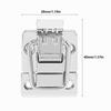 BORDSTRACT 10-Pack Silver Latches, Toggle Latches for Chests view 2