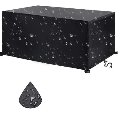 Zhaoyang Art Waterproof Outdoor Furniture Cover, 325 x 255 x 80 cm, Rectangular