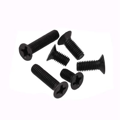 Drywall Screws, M2–M4 Phillips Flat-Head Machine Screws, Metric Thread, Countersunk Black Steel, M2, 12 mm (30 pcs) (Color: M2, Size: 20 mm, 30 pcs)