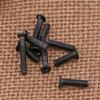 Drywall Screws, M2–M4 Phillips Flat-Head Machine Screws, Metric Thread, Countersunk Black Steel, M2, 12 mm (30 pcs) (Color: M2, Size: 20 mm, 30 pcs) view 3