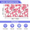 BIGXIUKA Japanese Cherry Blossom Bathroom Towels, Red Sakura, 2-Piece Set view 2