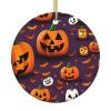 Ceramic Hanging Ornament for Christmas, New Home, Birthdays & Halloween view 1