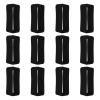 12-Pack 18 mm Silicone Watch Band Keeper Loops for Garmin Vivosport, Black view 1