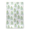 FRODOTGV Fluffy Flannel Throw Blanket with Watercolor Christmas Trees, 60 x 90 in view 1