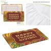 ROOZEE Happy Thanksgiving Printed Rectangular Tablecloth, 152 cm, Polyester, Waterproof view 4