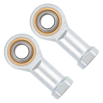 Kozelo 2-Pc. Rod End Bearings, 12 mm Bore, M12x1.75 Female Right-Hand Thread, Carbon Steel