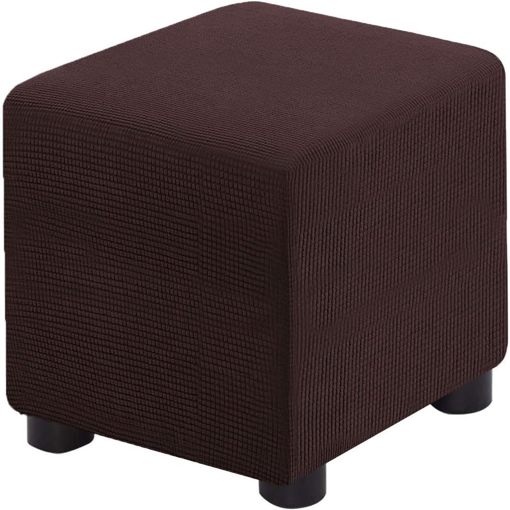 Ottoman and Stool Cover, 40x40/50x50/60x60 cm, Stretch Cover for Square or Rectangular Footstools, #4 85x85 cm