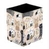 VAPOKF Cat Print Pen Holder for Desk view 1