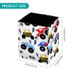 VAPOKF Desktop Pen Holder with Cartoon Monster Truck Print view 2