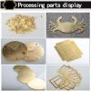 H62 Brass Plate, Round Sheet, Wafer Gasket, 1 mm Thick, 150 mm Diameter, 1 pc view 2
