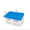 Pallet Cushion, Bench Cushion, Large Floor Cushion, Kids' Floor Cushion, Chair Cushion, Garden Cushion (120 x 50 cm, Blue) view 2