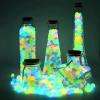 Glow-in-the-Dark Pebbles for Aquariums and Gardens, 1,200 Count, Green and Blue view 3