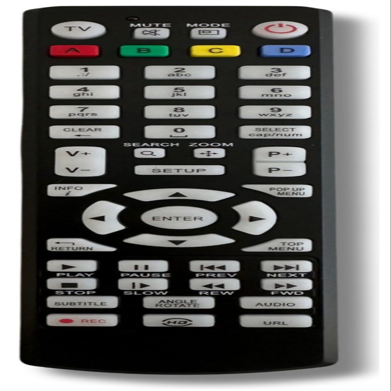 Replacement Remote Control for Kartina/Dune HD Smart B1 and Dune HD Smart H1