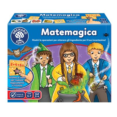 Orchard Toys Matemagica Learning Games, Multicolor