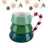 Duqulle Christmas Tree Ceramic Coffee Mug view 1