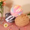 QUARKZMAN Thick Chenille Yarn, 27 m x 2 cm, Mixed Gray and Pink view 4