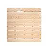 KDDEON Modern Slip-Resistant Wooden Bath Mat, 28 x 43 in view 1