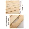 KDDEON Modern Slip-Resistant Wooden Bath Mat, 28 x 43 in view 3