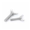 VNE 10-Piece 1/4-20 and 5/16-18 UNC 304 Stainless Steel Wing Screws, 1-1/4 in, 5/16-18 view 1