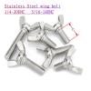 VNE 10-Piece 1/4-20 and 5/16-18 UNC 304 Stainless Steel Wing Screws, 1-1/4 in, 5/16-18 view 2