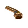 zbs24 Copper Press Fitting, 28 mm 45° Elbow I/A, 1 pc., with Seals, V-Press Profile, DVGW-Tested view 2