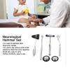 5-Piece Neurological Hammer Set, Stainless Steel, Multifunctional Portable Medical Examination Set view 2