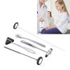 5-Piece Neurological Hammer Set, Stainless Steel, Multifunctional Portable Medical Examination Set view 3
