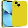 MyGadget Case for iPhone 13 Mini – Dual-Layer Case with Camera Protection – Yellow view 1