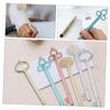 PRETYZOOM Vintage Key-Shaped Gel Pens, 18 Pieces, PP Writing Tools view 2