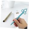 PRETYZOOM Vintage Key-Shaped Gel Pens, 18 Pieces, PP Writing Tools view 3