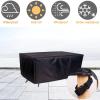ATYUJKB Waterproof Garden Furniture Cover 287 x 155 x 82 cm, 420D Oxford Fabric Cover for Outdoor Sofas, Tables, Chairs, and Furniture Sets view 2
