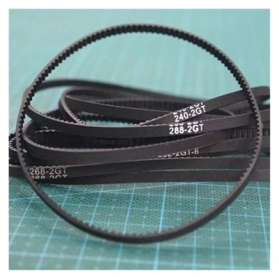 GT2 Rubber Timing Belt for 3D Printers, 640 mm, 6 mm Width, 5 Pieces
