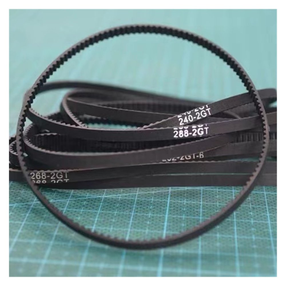 GT2 Rubber Timing Belt for 3D Printers, 640 mm, 6 mm Width, 5 Pieces