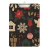 Christmas Colorful Decorative Elements Transparent Clipboard view 2