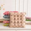 Hixingo Chair Seat Cushions, 2-Pack, 40 x 40 cm, C-07 Green Flower view 4