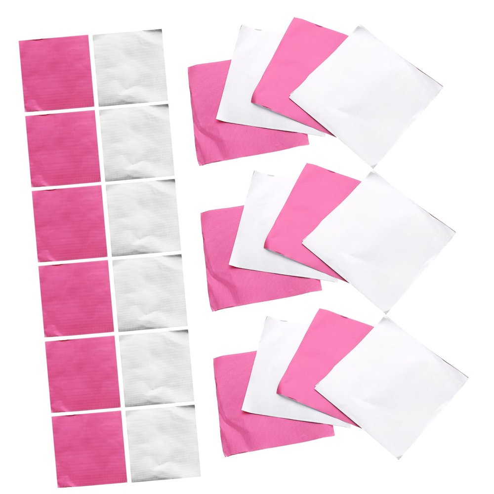Amosfun 200-Piece Aluminum Foil Wrapping Paper for Candy and Chocolate