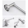 Heated Stainless Steel Toilet Paper Holder, Drill Installation, Single-Post Holder, Kitchen Hook, Vision view 2